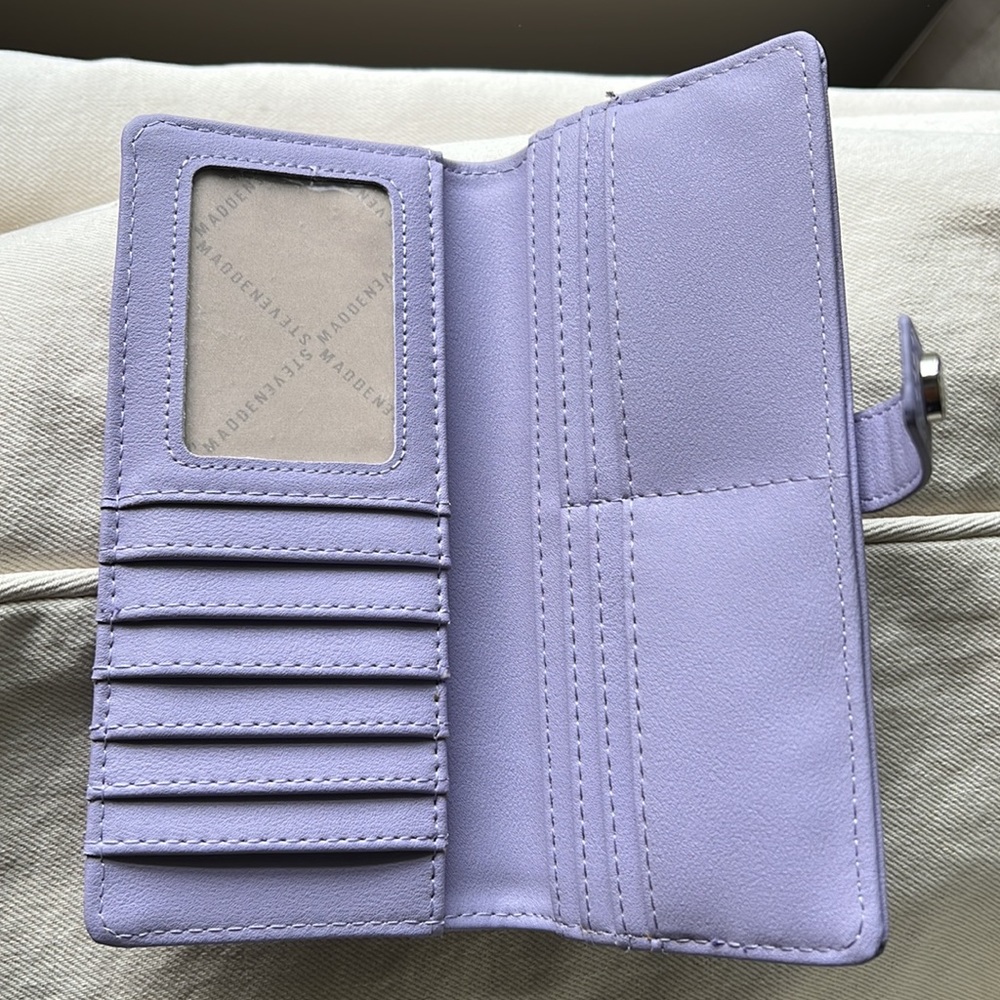 New Steve Madden Purple Wallet